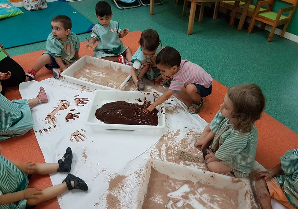 Experimentació amb xocolata a P1