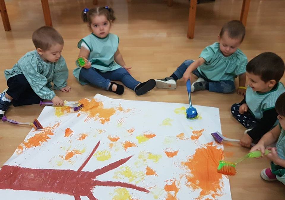 Pintem amb colors de la tardor a P.1 i P.2!